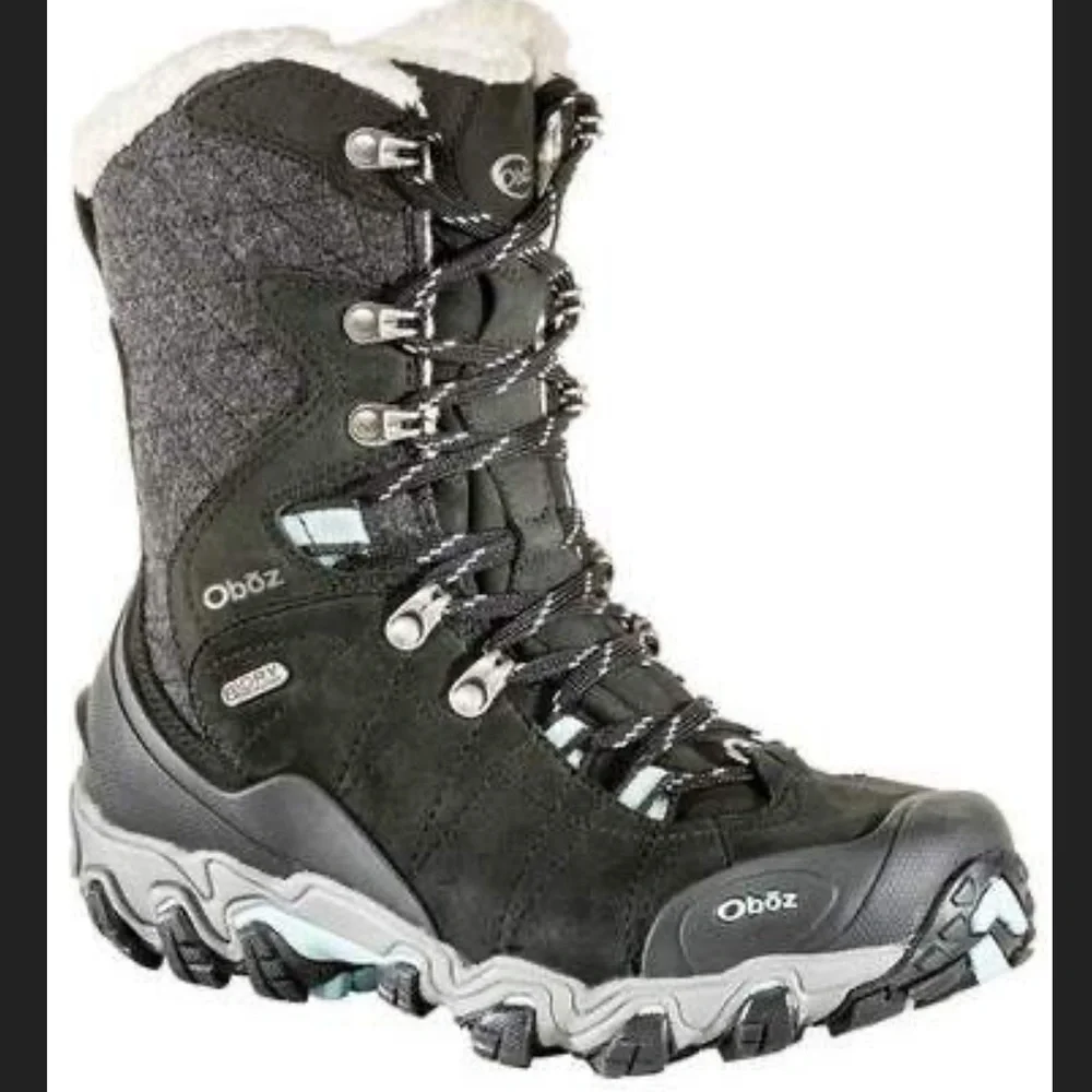 Oboz Bridger 9" Insulated Winter Waterproof Hiking Boots 6/36 Activewear Outdoor - Picture 16 of 16